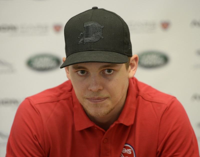 Český hokejový útočník Andrej Nestrašil (ilustrační foto). Český hokejový útočník Andrej Nestrašil (ilustrační foto).