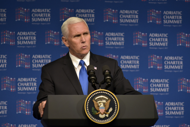 Americký viceprezident Mike Pence.
