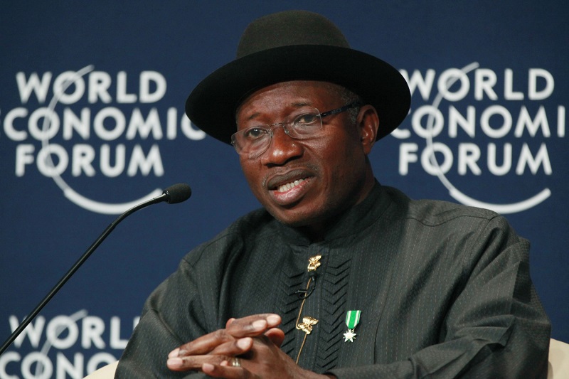 Nigerijský exprezident Goodluck Jonathan.