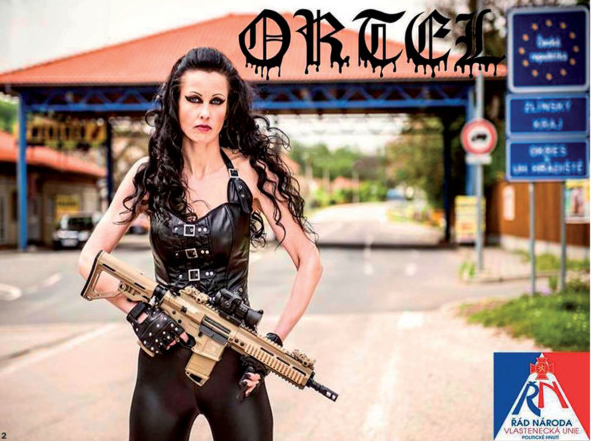 Barbora Haškovcová, zlínská kandidátka hnutí Řád národa - Vlastenecká unie. Barbora Haškovcová, zlínská kandidátka hnutí Řád národa - Vlastenecká unie.