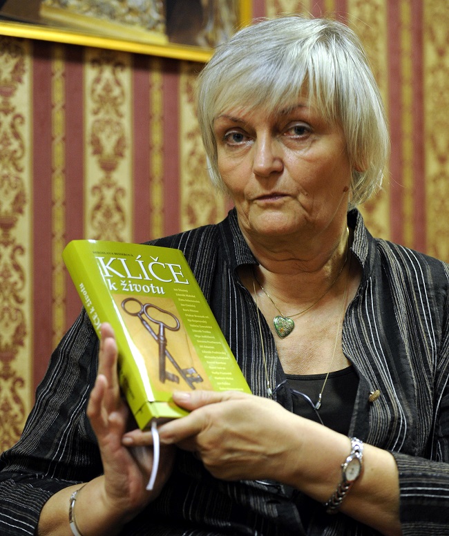 Spisovatelka a scenáristka Miroslava Besserová. 
