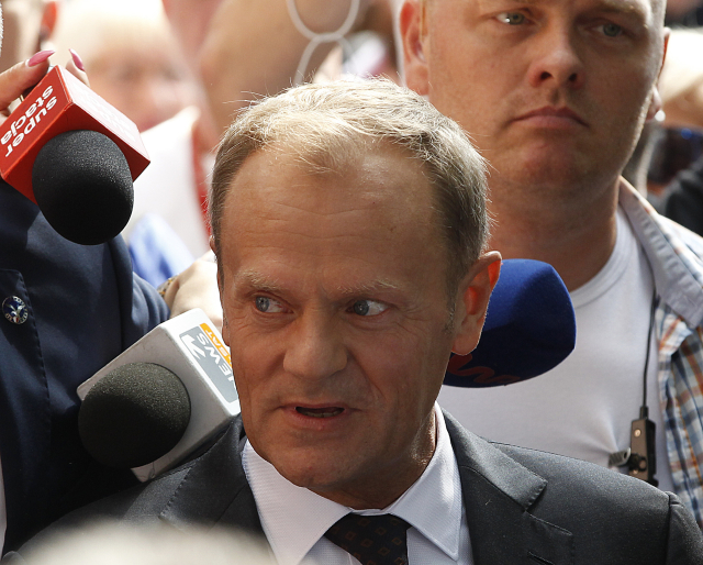 Bývalý polský premiér, předseda Evropské rady Donald Tusk.