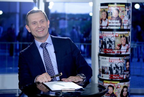 Jaromír Soukup úspěšně moderuje Duel Jaromíra Soukupa.