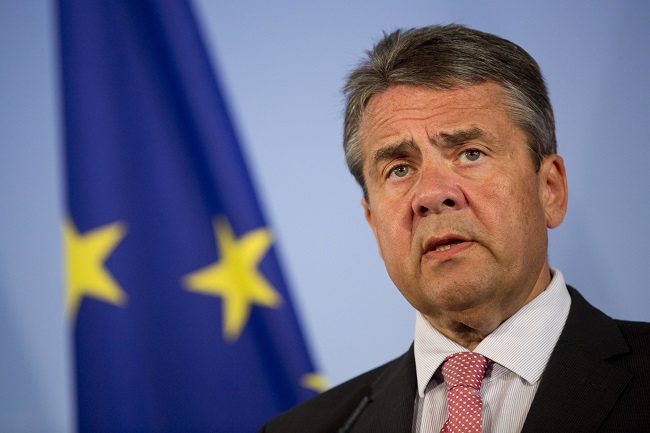 Německý ministr zahraničí Sigmar Gabriel.