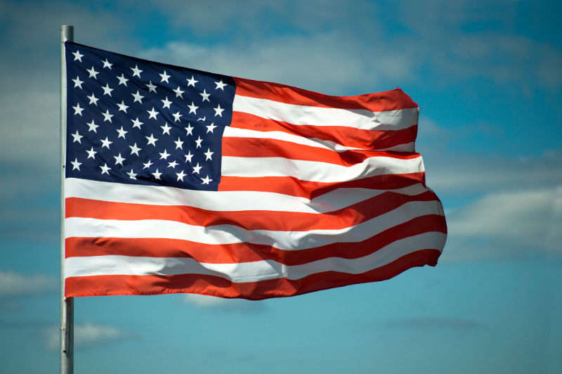 Vlajka USA (ilustrační foto).