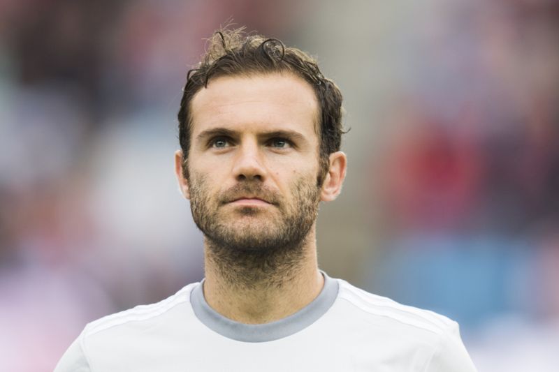 Fotbalista Juan Mata. 