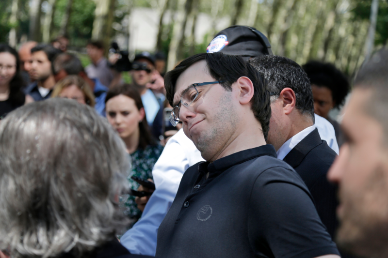 Bývalý šéf farmaceutické firmy Martin Shkreli.