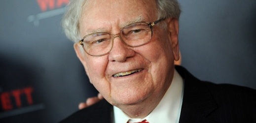 Miliardář Warren Buffett.