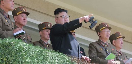 Vůdce KLDR Kim Čong-un.