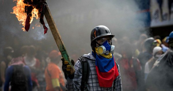 Nepokoje ve Venezuele.