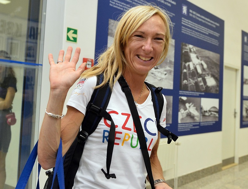 Běžkyně Eva Vrabcová-Nývltová. 