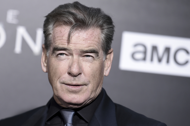 Irský herec Pierce Brosnan. 