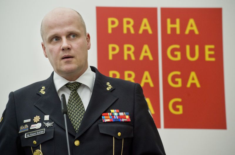Eduard Šuster, ředitel městské policie Prahy.
