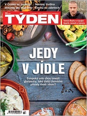 Aktuální vydání magazínu Týden.