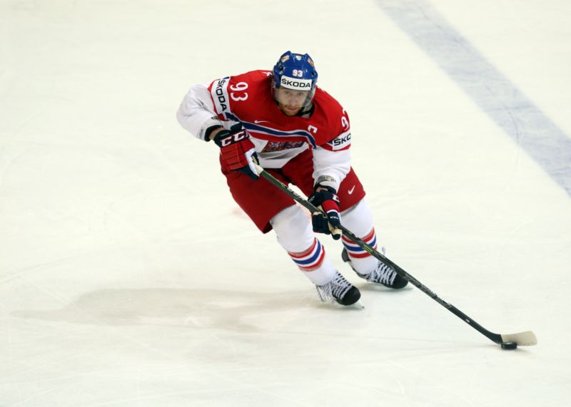 Český hokejový reprezentant Jakub Voráček.