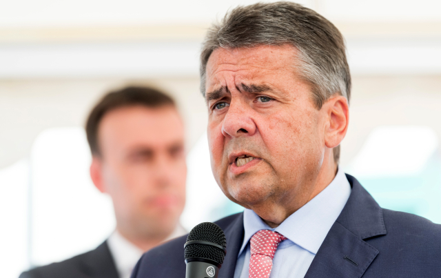Německý ministr zahraničí Sigmar Gabriel.