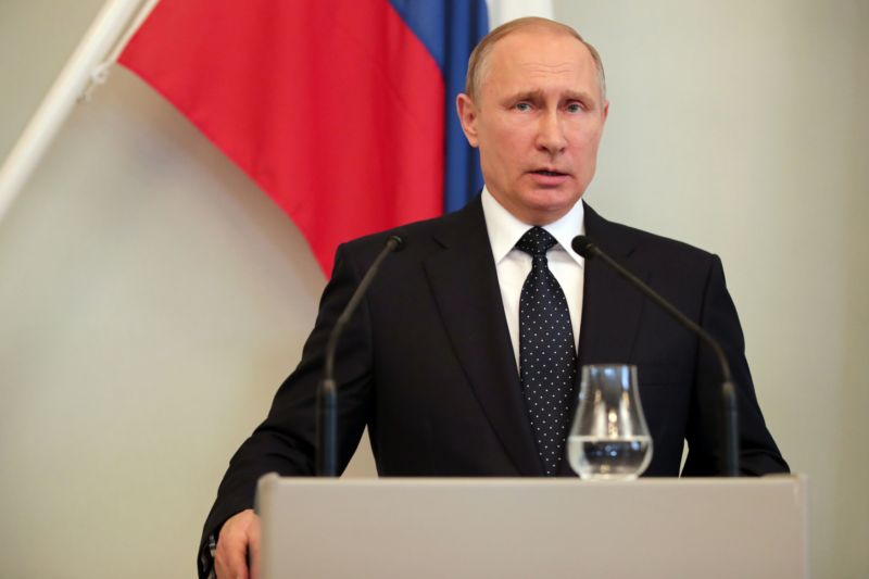 Ruský prezident Vladimir Putin.