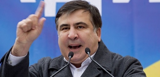 Bývalý gruzínský prezident a gubernátor ukrajinské Oděsy Michail Saakašvili. 
