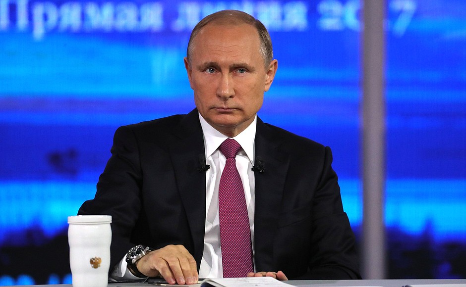 Ruský prezident Vladimir Putin.