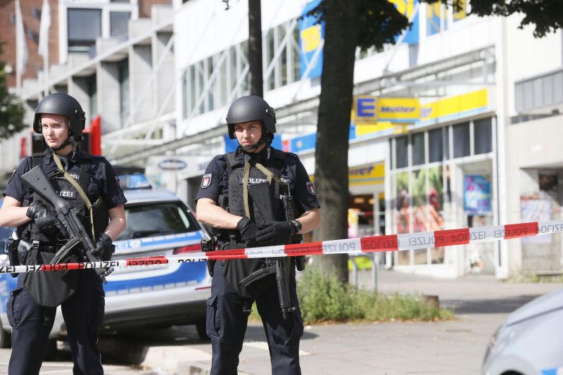 Místo útoku, Hamburk.