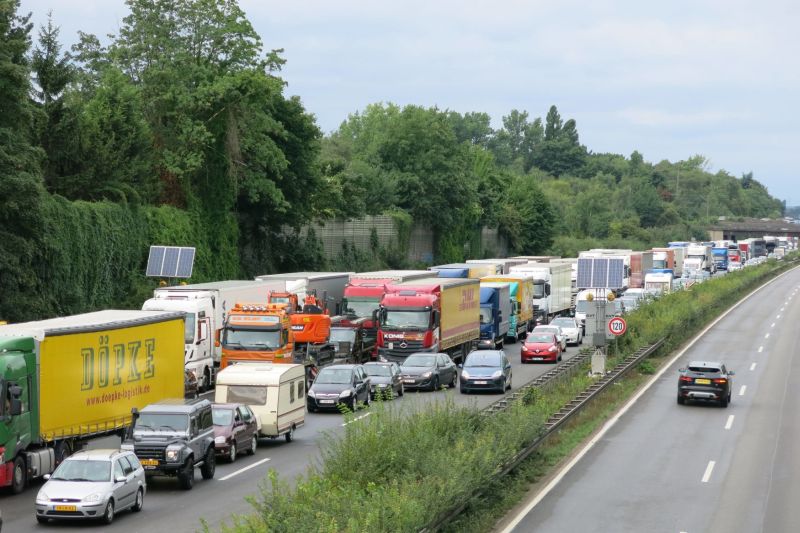Německá dálnice A40.