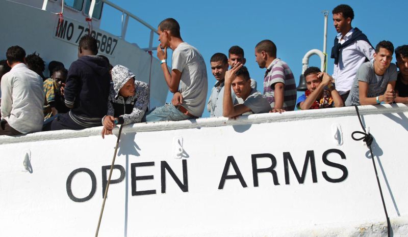 Plavidlo Proactiva Open Arms.