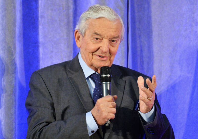 Rudolf Baťa, fotbalový funkcionář a bývalý hokejový rozhodčí.
