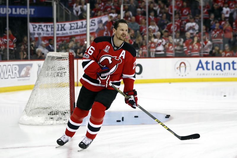 Patrik Eliáš v dresu New Jersey Devils.