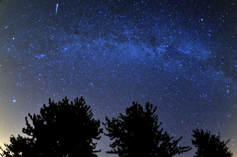 Meteorologický roj Perseid. 