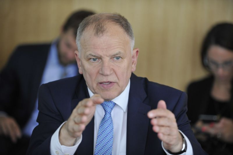 Eurokomisař Vytenis Andriukaitis .