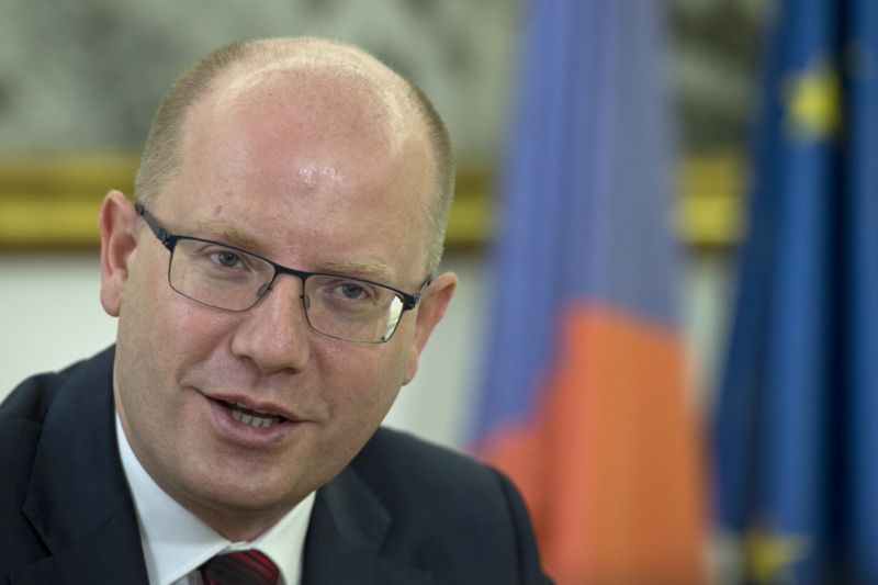 Premiér Bohuslav Sobotka.