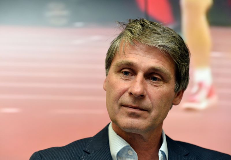 Bývalý oštěpař a současný atletický trenér Jan Železný. 