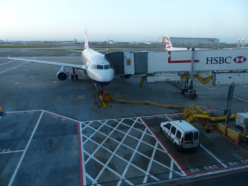 Největší britské letiště Heathrow.