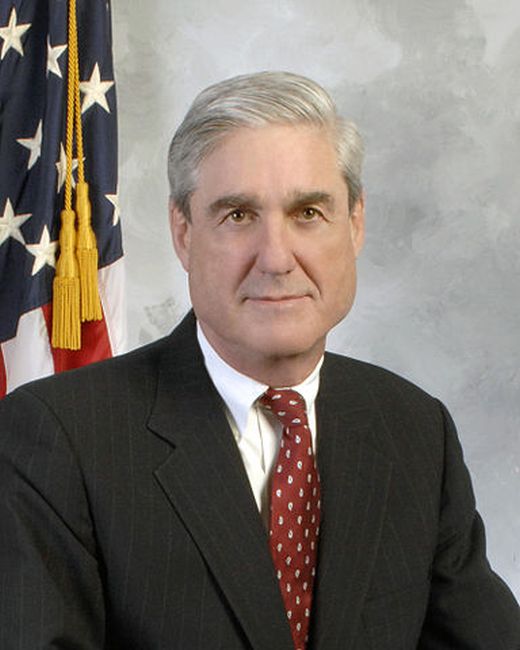 Zvláštní vyšetřovatel Robert Mueller. 