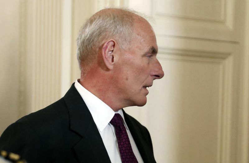 Nový personální šéf Bílého domu John Kelly. 