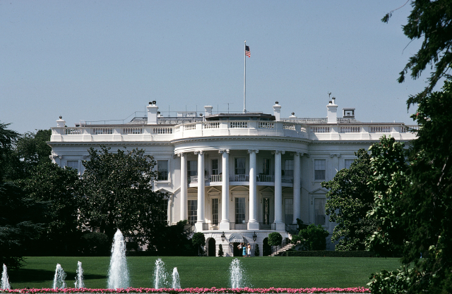 Bílý dům ve státě Washington D.C.