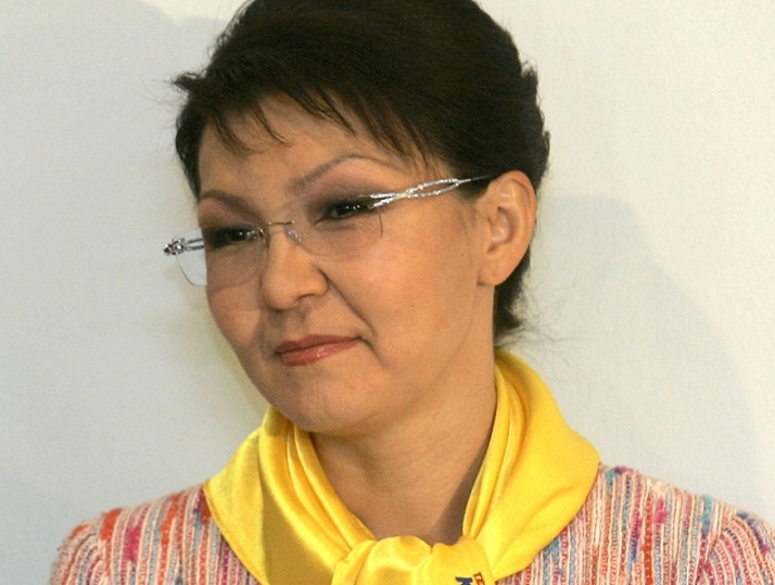 Dariga Nazabajevová, dcera kazašského prezidenta Nursultana Nazarbajeva.