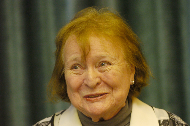 Slávka Peroutková na snímku z roku 2005.