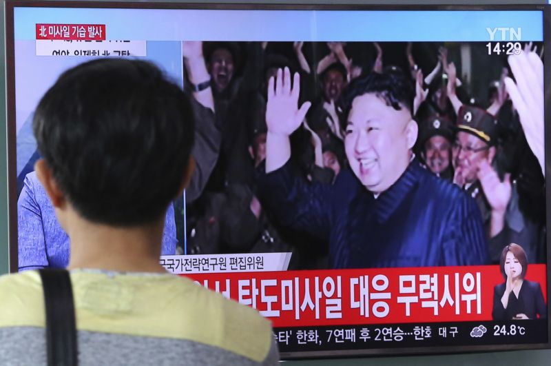 Severokorejský vůdce Kim Čong-un.