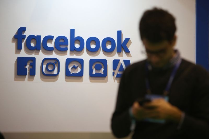 Facebook logo.