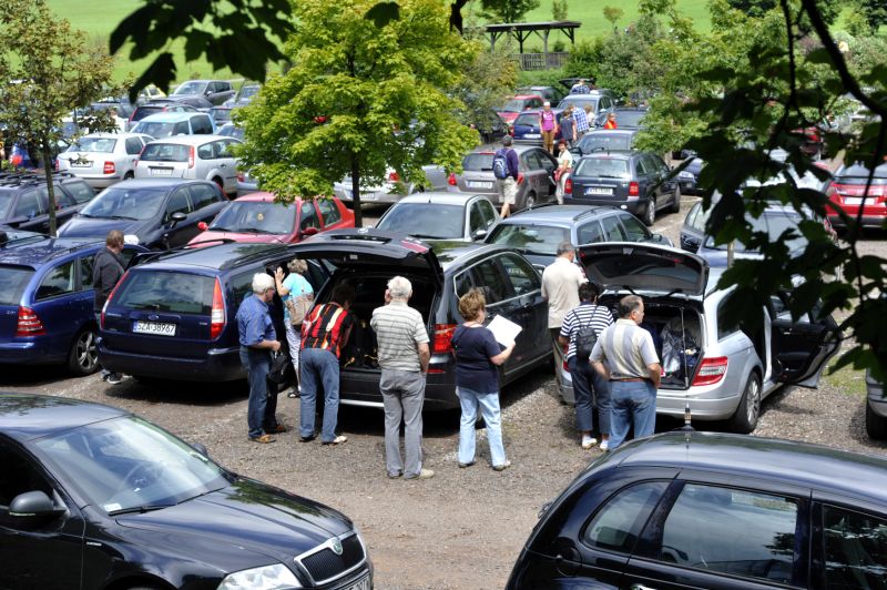 Adršpašsko-teplické skály, parkoviště.