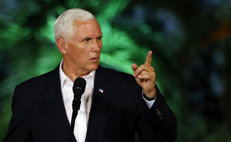 Americký viceprezident Mike Pence.
