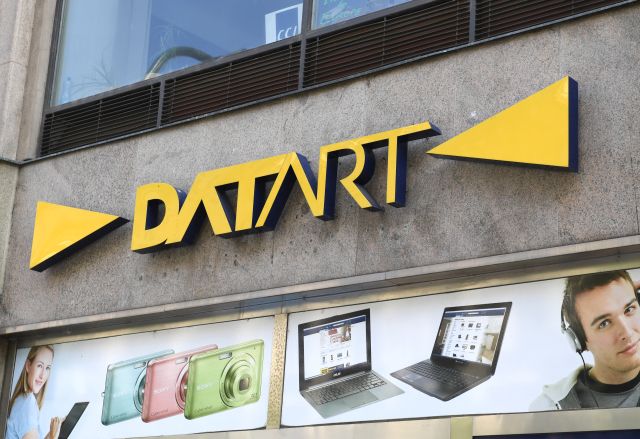 Prodejna Datart.