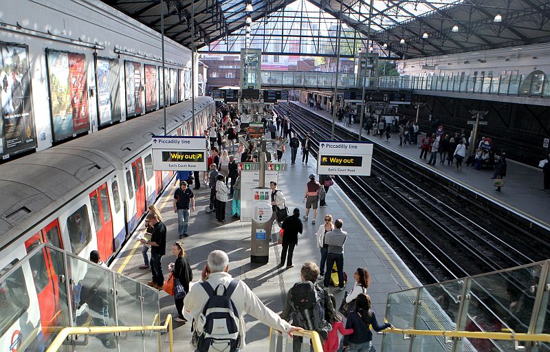 Londýnské metro (ilustrační foto).