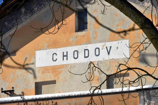 Nádraží Chodov na Sokolovsku. Nádraží Chodov na Sokolovsku.