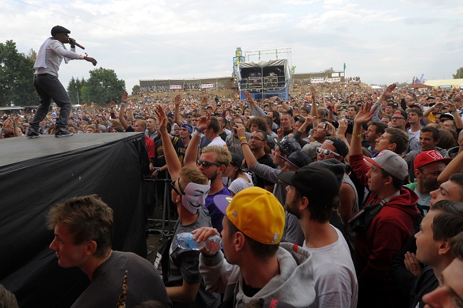 Snímek z loňského festivalu Hip Hop Kemp.