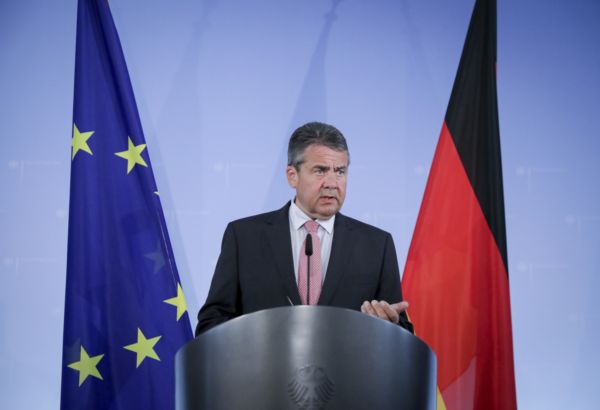 Německý ministr zahraničí Sigmar Gabriel.