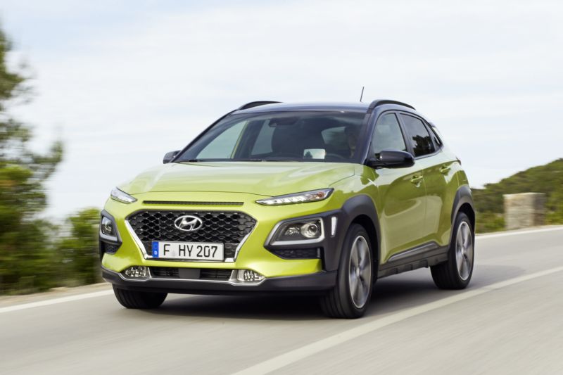 Kompaktní crossover Hyundai Kona bude i v čistě elektrické verzi. 