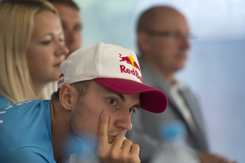 Česká medailová naděje Martin Fuksa.