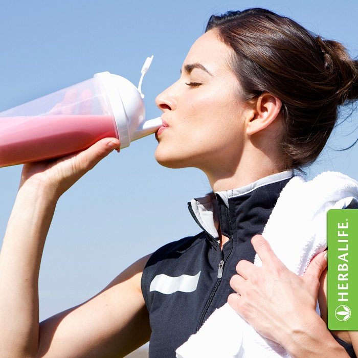 Herbalife koktejl.